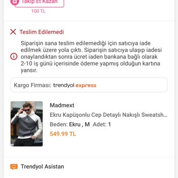 Trendyol Express Teslimatında Yanlış Beyan Ve Mağduriyet