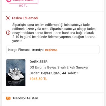 Trendyol Express Teslimatında Yanlış Beyan Ve Mağduriyet