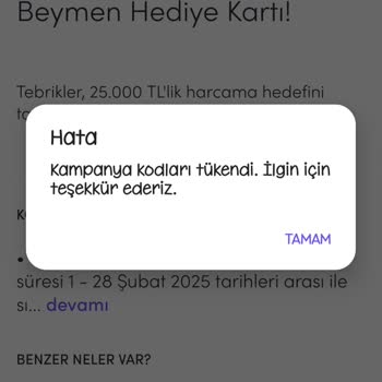 Özel Kampanya Hüsranı: Akbank Hediye Çeki Mağduriyeti