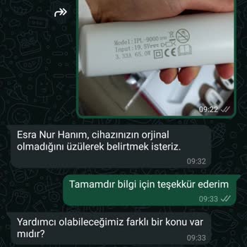 Philips Lumea Ürünü Ve İade Sorunu