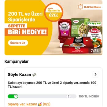 Hediye Ürün Kampanyasında Yaşanan Sorun
