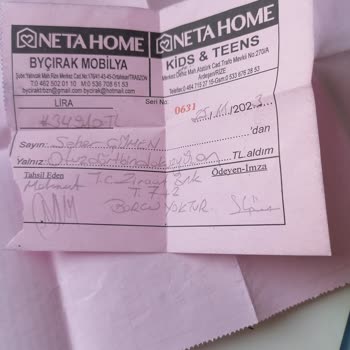 Neta Home Koltuklarında Sünger Çökmesi Sorunu
