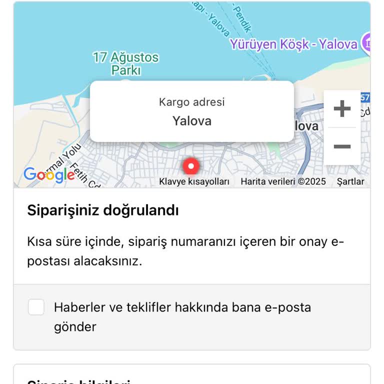 Sipariş Sonrası İletişim Eksikliği Ve Gecikme