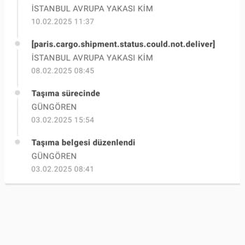 Kayıp Kargo Nedeniyle Mağduriyet Yaşıyorum