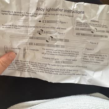 Fruugo Sent Me an Incomplete Lightsaber & Won’t Respond