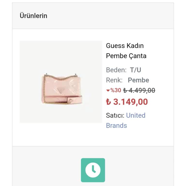 Kargoya Verilmeyen Sipariş Sorunu