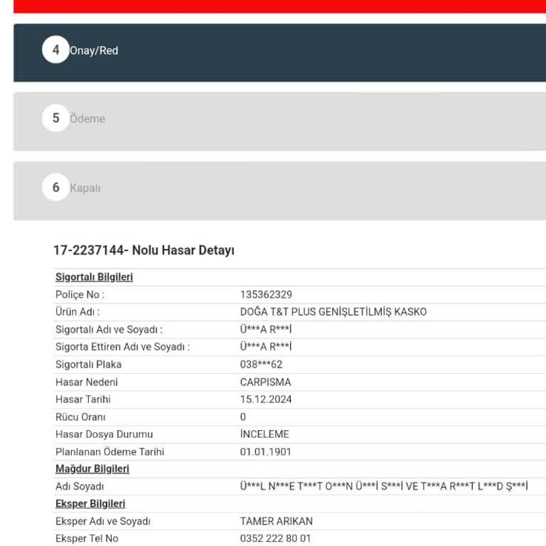 Doğa Sigorta Ödeme Günü Belirsizliği