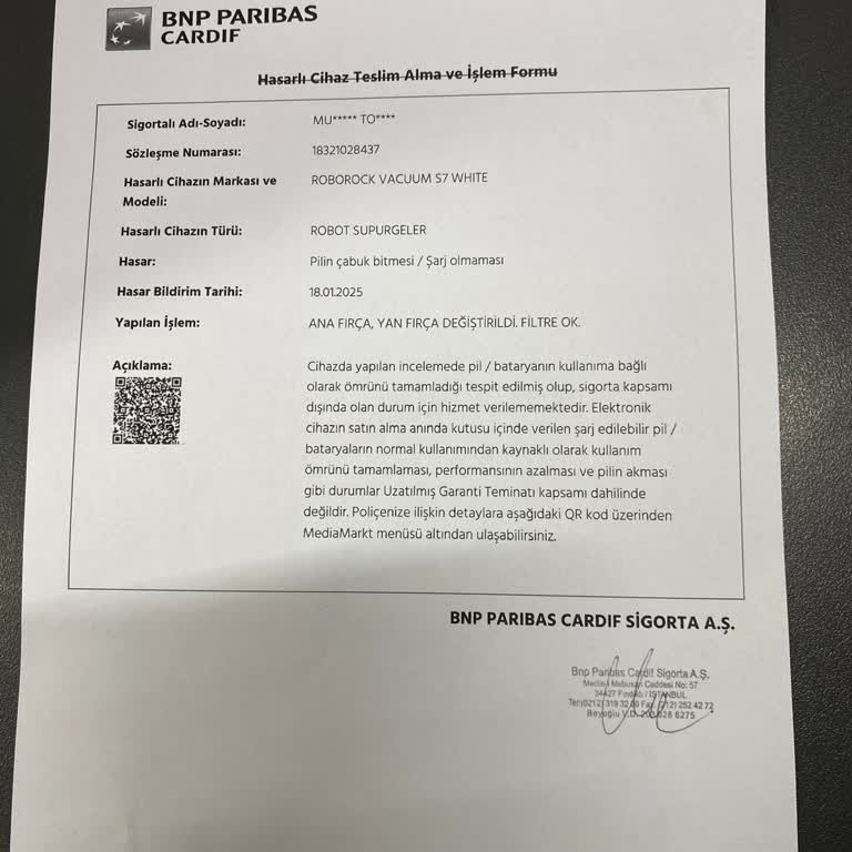 Roborock S7'nin Pil Sorunu Ve Yetersiz Müşteri Hizmetleri