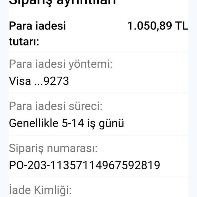 İade Sürecindeki Belirsizlik Ve İletişim Eksikliği