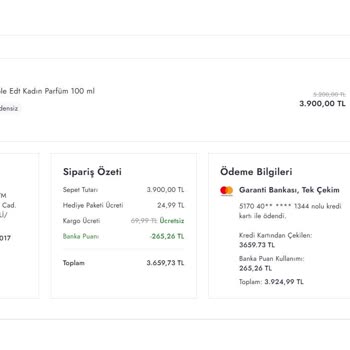 Boyner Online Siparişimde Yaşanan Gecikme