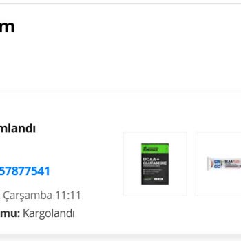 Teslim Edilmeyen Sipariş Ve Yetersiz Müşteri Hizmetleri