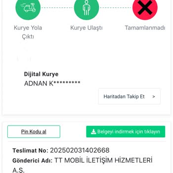 Kayıp Kargo Ve İletişim Sorunu