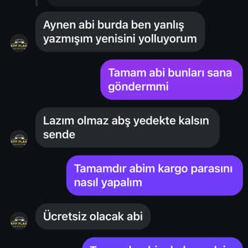 Yanlış Plakalık Ve Ulaşmayan Ürün Sorunu