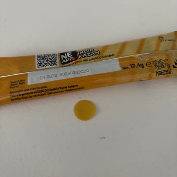 Nescafe Paketinden Çıkan Jelatin Şaşkınlığı