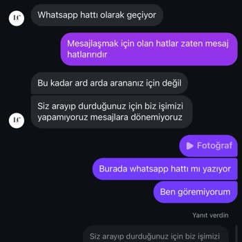 Sipariş Gecikmesi Ve Saygısız İletişim