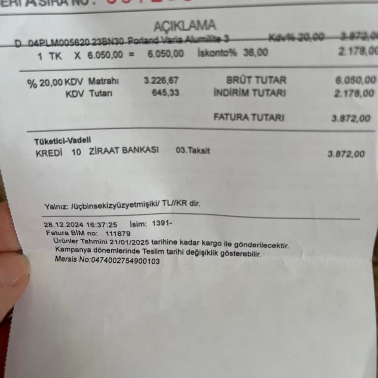 45 Gündür Kargolanmayan Yemek Takımı Mağduriyeti