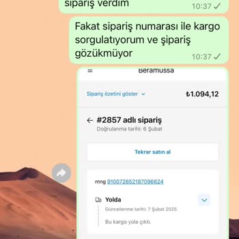İletişim Eksikliği Ve Yanıltıcı Kargo Bilgisi