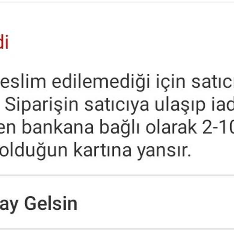 Kolay Gelsin Kargo İle Teslimat Sorunu!