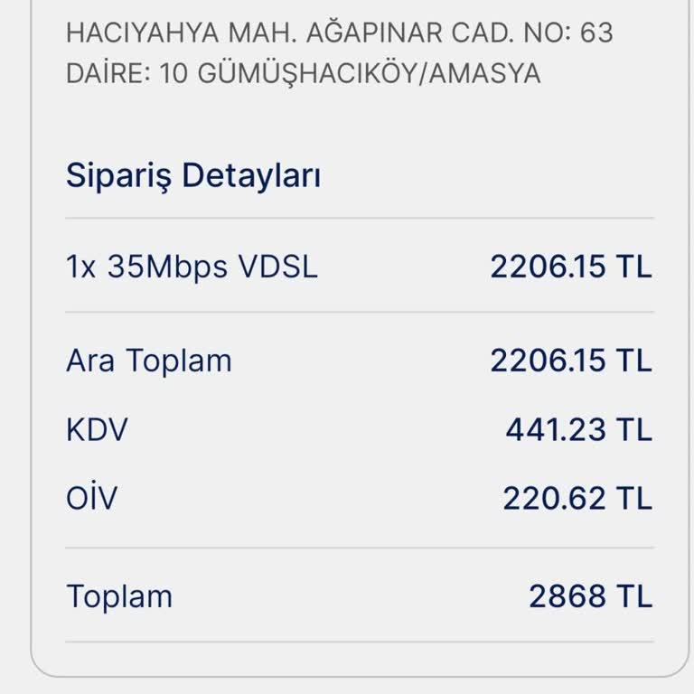 İnternet Hizmeti Ve Para İadesi Sorunu