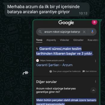 Arzum Garantisi Ve Servis Sorunları