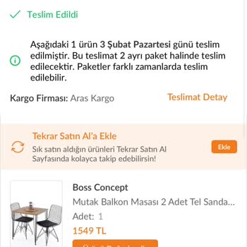 Teslim Edilmeyen Kargo Ve Yanıltıcı Mesaj Sorunu