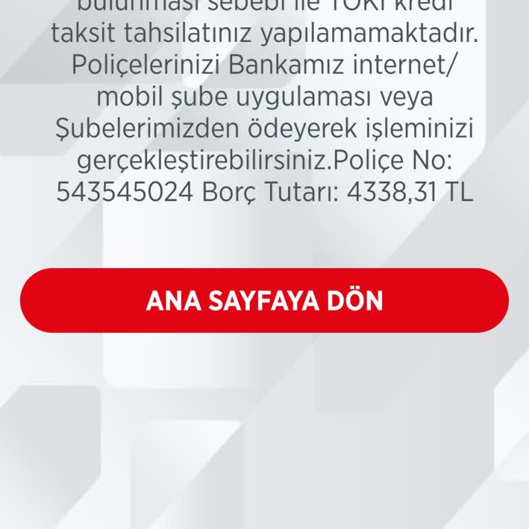 İzinsiz Poliçe Borcu Ve Yanlış Tahsilat