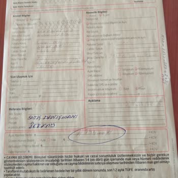 Kale Alarm Şirketi İle Fatura Ve Ekipman Sorunu
