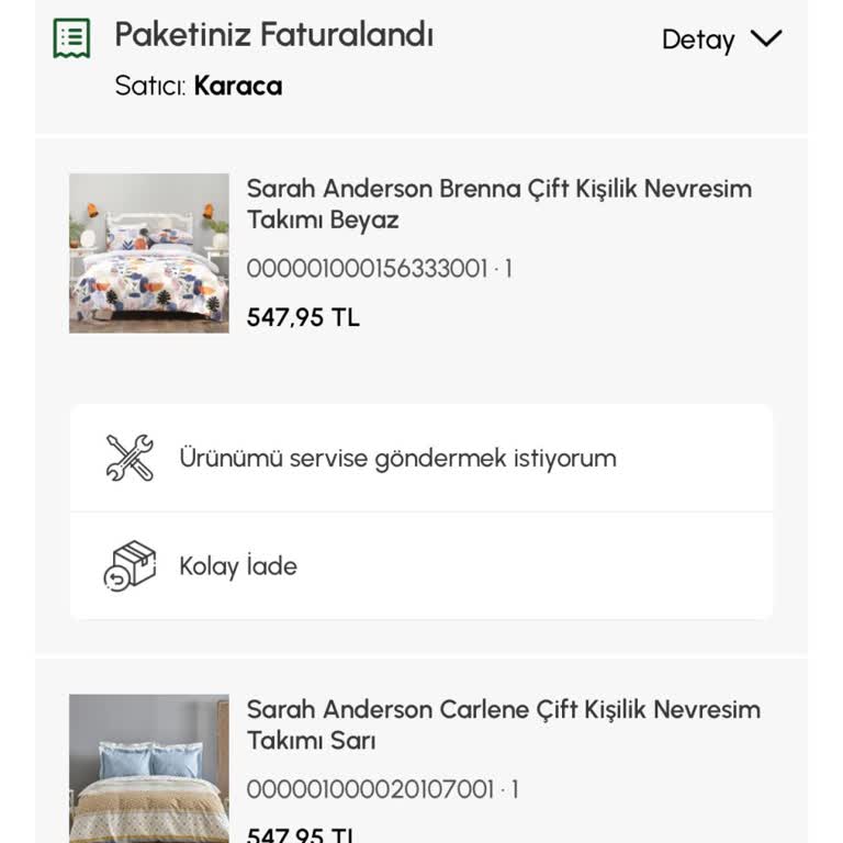 Karaca'dan Siparişim Hala Kargoya Verilmedi!