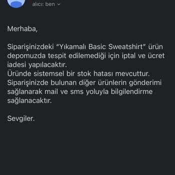 Sistemsel Hatalar Ve İletişim Eksikliği İle Hayal Kırıklığı Yaratan Alışveriş Deneyimi