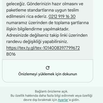 Trendyol Ekspres Kargo Alım Sorunu