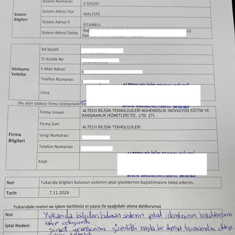 İptal Edilen Abonelikten Sonra İzinsiz Para Çekimi