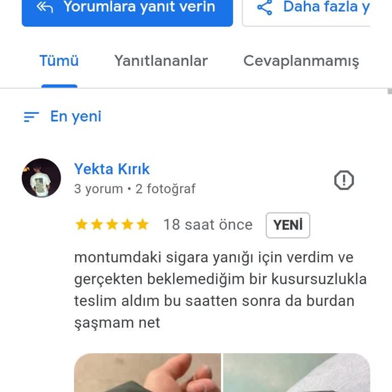 Google İşletme Hesabındaki Yorumların Haksız Silinmesi
