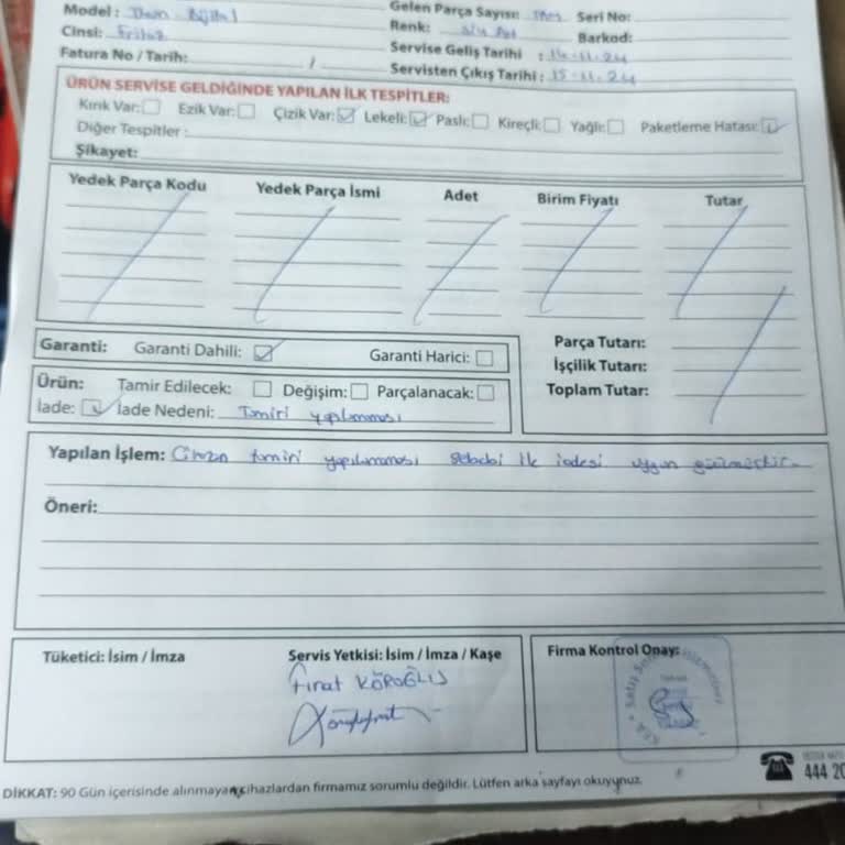 Sözünde Durmayan Firma: Param Da Yok Cihaz Da!