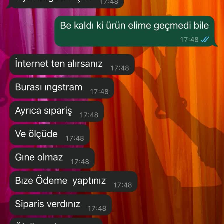 Sipariş Sürecinde Yaşanan Sorunlar Ve İade Problemi