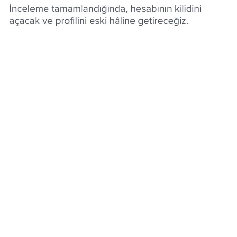 Tinder Profil Doğrulama Sorunu