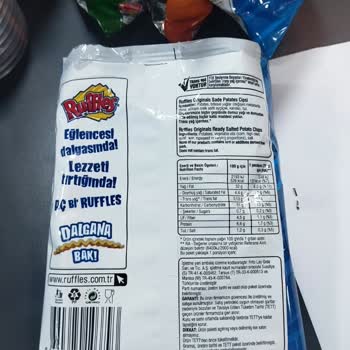 Ruffles Cips Paketinden Çıkan Şaşırtıcı Sürpriz