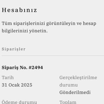 Glambils Parfüm Siparişim Kargoya Verilmedi, Yanıt Alamıyorum