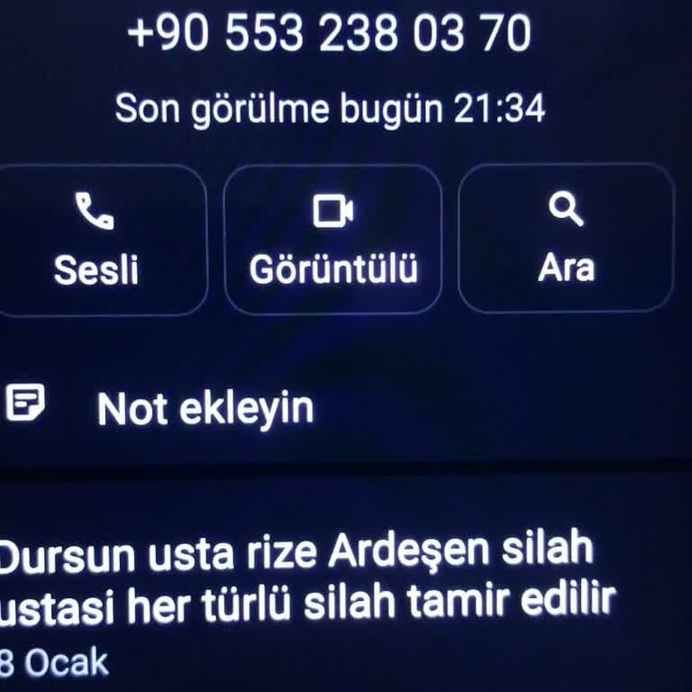 Ardeşen Silah Yapı Şikayetçiyim
