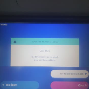 Sürekli Arızalanan Bankamatik Sorunu