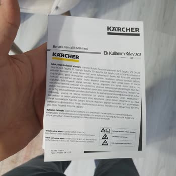 Karcher Garanti Sürecinde Buharlı Temizleyici Sorunu - Şikayetvar