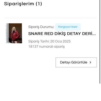 Deri Ceket Siparişimde İletişim Sorunu Ve Gecikme