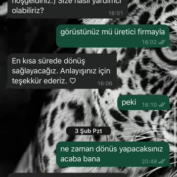 Deri Ceket Siparişimde İletişim Sorunu Ve Gecikme