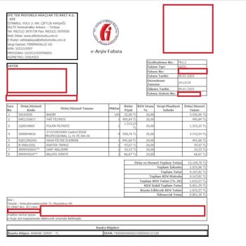Skoda Servisinde Yanlış Tarihlerle İlgili Belgelerin Düzeltilmesi Talebi