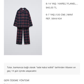 İade Ücretimin Gecikmesi