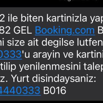 Booking.com'da Yetkisiz İşlem Ve Hesap Askıya Alma Sorunu