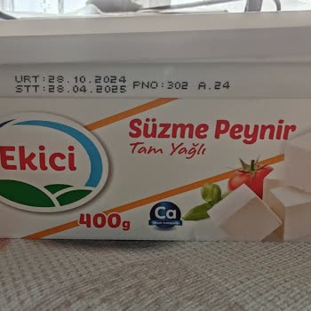 Zincir Marketten Aldığım Ekici Peynirde Gizemli Yeşil Cisim Şoku