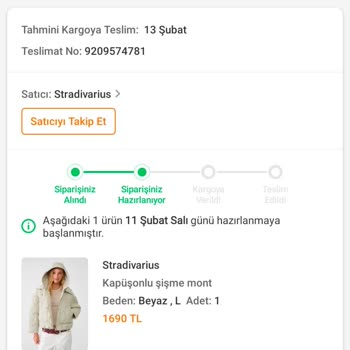 Trendyol'da İptal Edilemeyen Sipariş Sorunu
