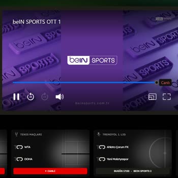 Spor Extra+ Paketiyle WTA Maçları Açılmıyor
