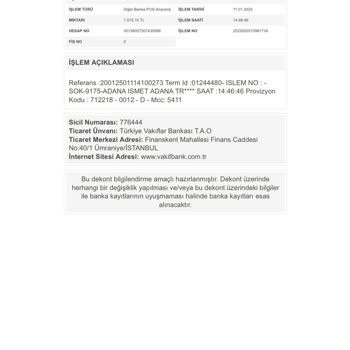 VakıfBank Kampanya Ödülleri Hesabıma Yatmadı