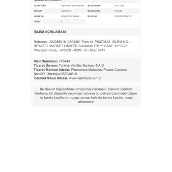 VakıfBank Kampanya Ödülleri Hesabıma Yatmadı